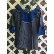 Boy's AS Tunic - M/10 Charcoal Grey and Dark Blue