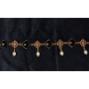 Burgundian Collar - Black Onyx and Copper