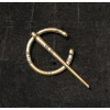 Small Penannular Brooch - Brass