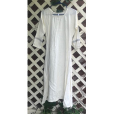 Girl's AS Undertunic - L 12 Ivory 44" Linen