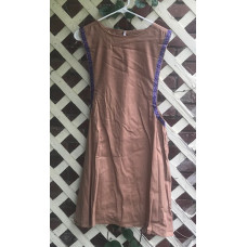 Girl's Surcoat - L/12 Mocha