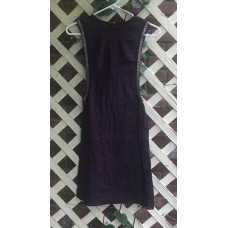 Girl's Surcoat - S/6-8 Plum Linen