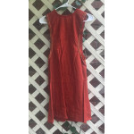 Girl's Surcoat - S/6-8 Rust Linen