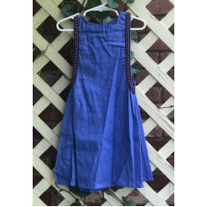 Girl's Surcoat - XXS/2T Light Royal Linen