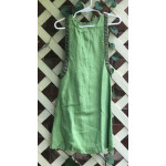 Girl's Surcoat - XXS/2T Green Linen