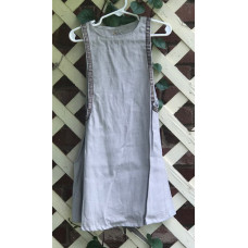 Girl's Surcoat - XXS/2T Silver Linen