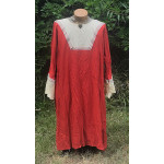 Men's AS Tunic - 2X Rust and Yellow Linen