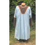 Men's AS Tunic - XL Light Blue and Brown Flannel