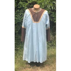 Men's AS Tunic - XL Light Blue and Brown Flannel