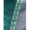 Men's AS Tunic - XL Grey Corduroy and Green Velvet