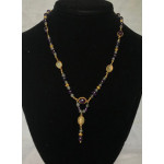 Late Medieval Necklace - Amethyst and Moonstone 1
