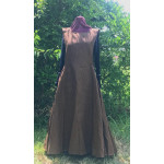 Surcoat L Brown Brocade