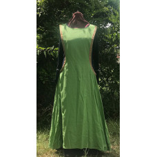 Linen Surcoat - M Apple Green