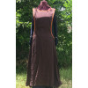 Linen Surcoat - M Dark Brown