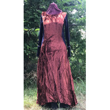 Surcoat S Copper crushed Velvet