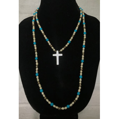 Tudor Double Strand Necklace